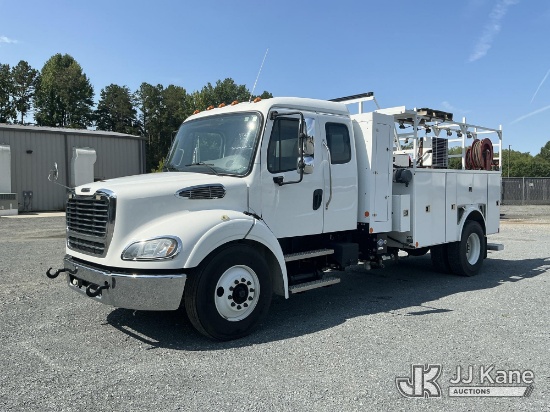 (China Grove, NC) 2019 Freightliner M2 112 Medium Duty Extended-Cab Utility Truck Runs & Moves) (Das
