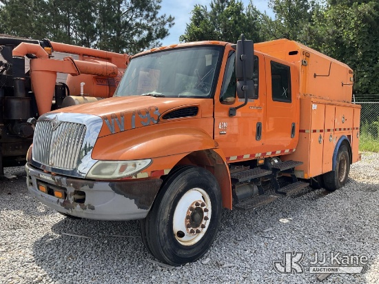 (Villa Rica, GA) 2006 International 4300 Crew-Cab Enclosed Utility Truck Not Running, Condition Unkn