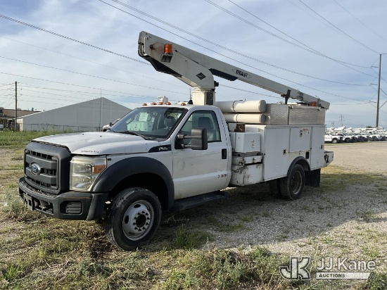 (Elizabethtown, KY) Versalift TEL29N-03, Telescopic Non-Insulated Bucket Truck mounted behind cab on