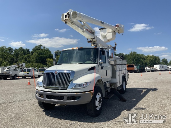 (Verona, KY) Altec L42M, Over-Center Material Handling Bucket Truck center mounted on 2013 Internati
