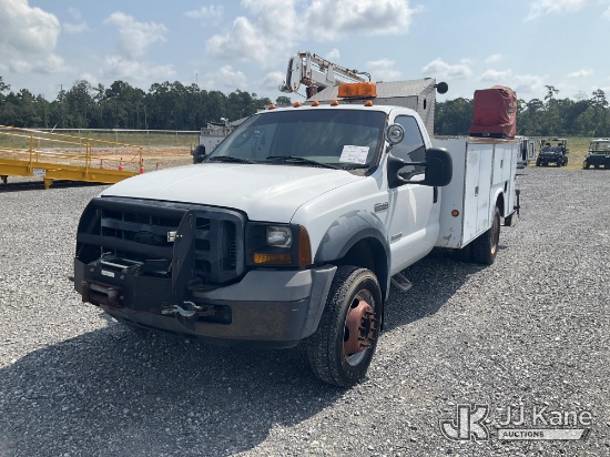 (Hammond, LA) 2006 Ford F-450 SD Mechanics Service Truck Runs & Moves, Upper Condition Unknown) (Cor