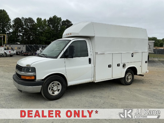 (China Grove, NC) 2015 Chevrolet Express G3500 Cutaway Service Van Runs & Moves) (Dash Warning Indic