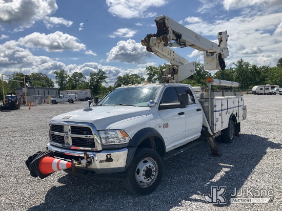 (Verona, KY) Altec AT40M, Articulating & Telescopic Material Handling Bucket Truck mounted behind ca