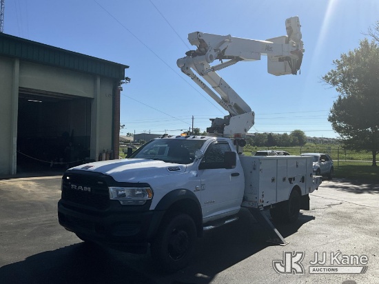 (Owensboro, KY) Altec AT41M, Articulating & Telescopic Material Handling Bucket Truck mounted behind