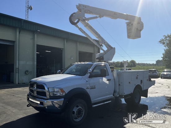 (Owensboro, KY) Altec AT40G, Articulating & Telescopic Bucket Truck mounted behind cab on 2017 Ram 5