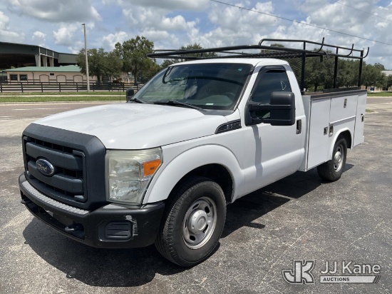 (Ocala, FL) 2016 Ford F-250 SD Service Truck Runs & Moves
