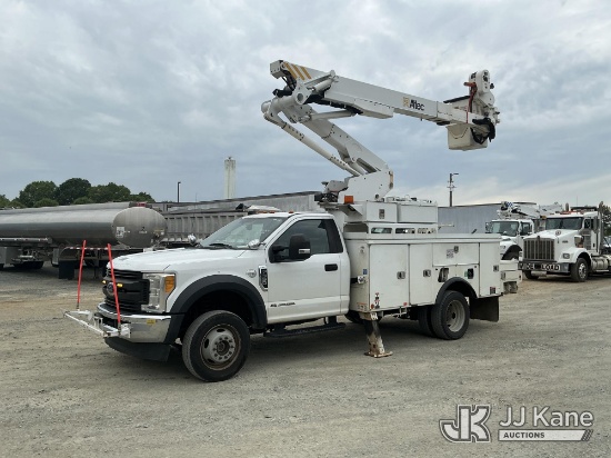 (China Grove, NC) Altec AT41-MH, Articulating & Telescopic Material Handling Bucket Truck mounted be