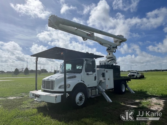 (Wauchula, FL) Altec LR760- E70, Over-Center Elevator Bucket Truck rear mounted on 2016 Freightliner