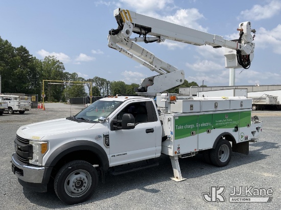 (China Grove, NC) Altec AT40-MH, Articulating & Telescopic Material Handling Bucket Truck mounted be