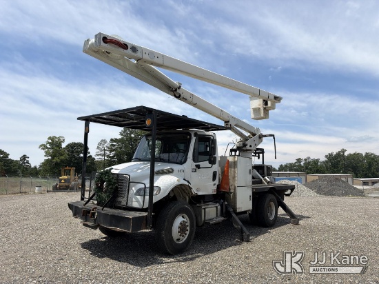 (Chester, VA) Terex XTPro60, Over-Center Bucket Truck rear mounted on 2016 Freightliner M2 106 4x4 F