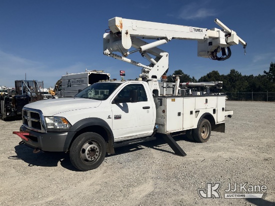 (Villa Rica, GA) HiRanger TL37-M, Articulating & Telescopic Material Handling Bucket Truck mounted b