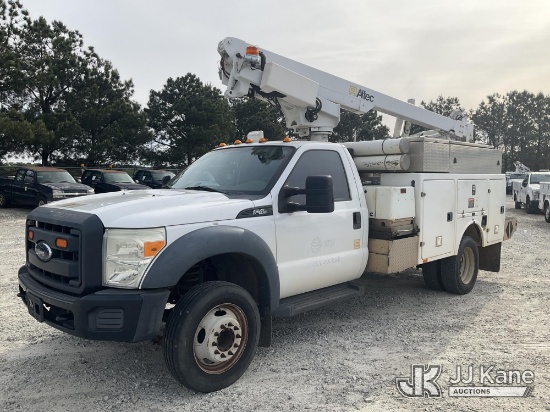 (Villa Rica, GA) Altec AT200-A, Telescopic Non-Insulated Bucket Truck mounted behind cab on 2016 For