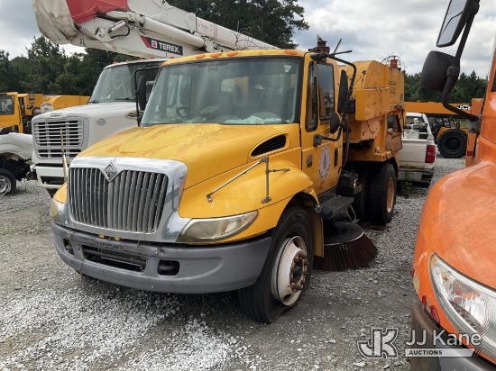 (Villa Rica, GA) 2007 International 4300 Street Sweeper Truck Not Running, Condition Unknown) (No Ke