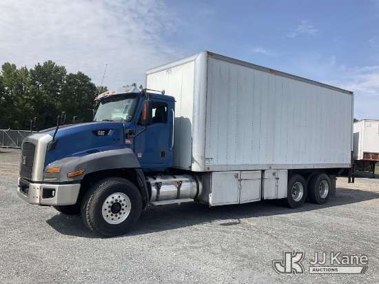 (China Grove, NC) 2012 International 660S 6X4 T/A Van Body Truck Runs, Moves & Lift Gate Operates