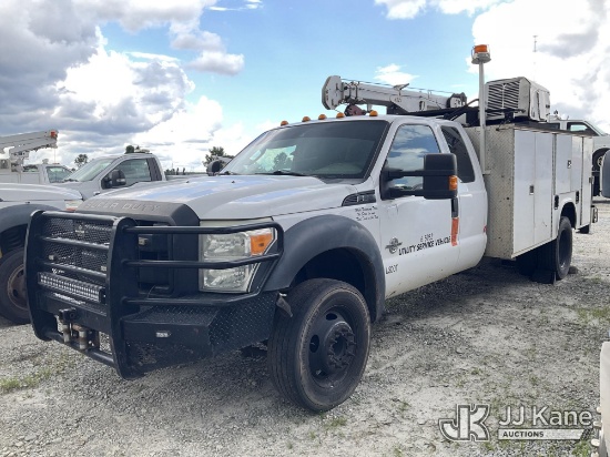(Villa Rica, GA) 2015 Ford F-550 Extended-Cab Mechanics Service Truck Runs & Does Not Move) (Engine