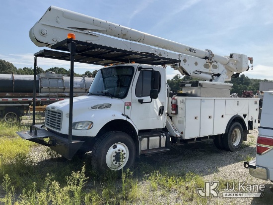 (Chester, VA) Altec AA55-MH, Material Handling Bucket Truck rear mounted on 2013 Freightliner M2 106