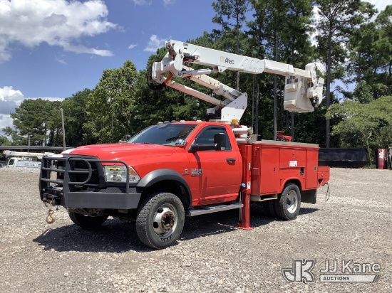 (Graysville, AL) Altec AT37G, Articulating & Telescopic Bucket Truck mounted behind cab on 2016 RAM
