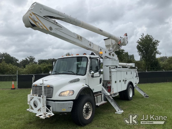 (Tampa, FL) Altec AN55E, Material Handling Bucket Truck rear mounted on 2017 Freightliner M2 106 Uti