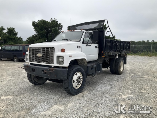 (Villa Rica, GA) 1999 Chevrolet C7500 Dump Truck Runs & Moves) (Dump Not Operational, Engine Perform