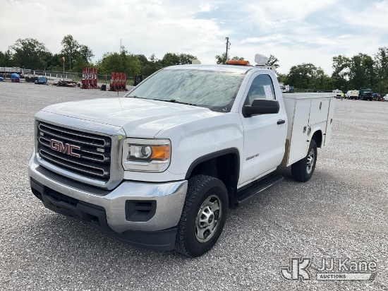 (Verona, KY) 2015 GMC Sierra 2500HD 4x4 Service Truck Runs & Moves) (Transmission Performance Concer