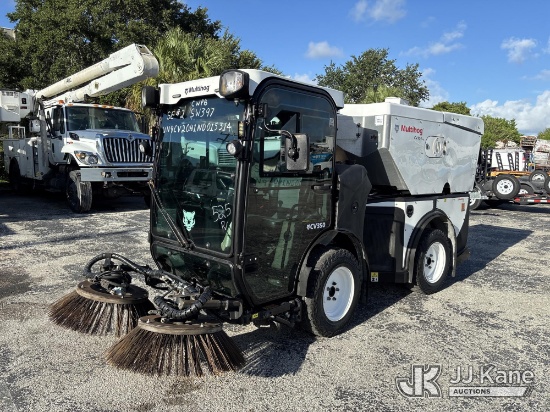 (West Palm Beach, FL) 2023 Multihog CV350 Sweeper Non-Titled) (Runs, Moves, & Operates) (Exterior De