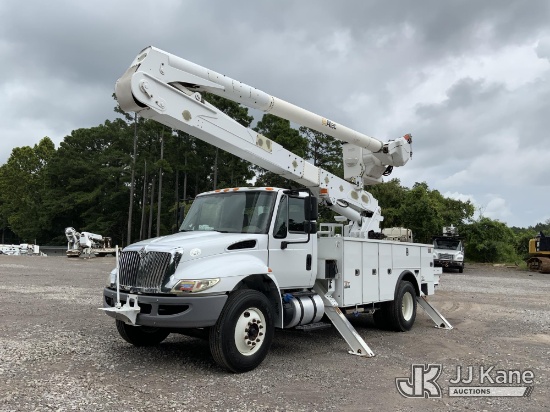 (Graysville, AL) Altec AA55E-MH, Material Handling Bucket Truck rear mounted on 2016 International D