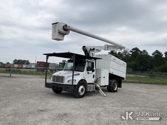 (Chester, VA) Altec LRV56, Over-Center Bucket Truck mounted behind cab on 2012 Freightliner M2 106 C