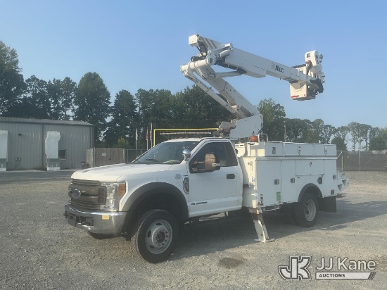 (China Grove, NC) Altec AT41-MH, Articulating & Telescopic Material Handling Bucket Truck mounted be