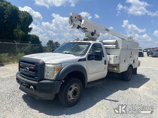 (Villa Rica, GA) Altec AT200A, Telescopic Non-Insulated Bucket Truck mounted behind cab on 2015 Ford