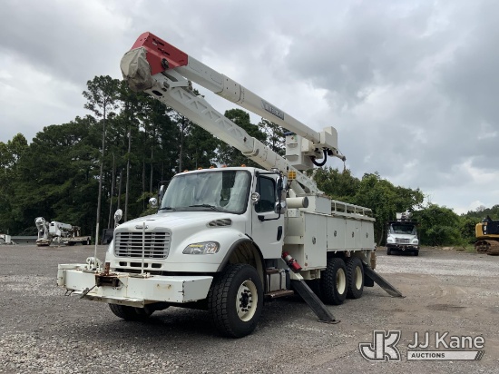 (Graysville, AL) HiRanger TC55-MH, Material Handling Bucket Truck rear mounted on 2017 Freightliner