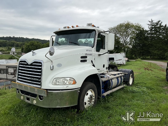 (Kodak, TN) 2017 Mack CXU612 Truck Tractor Not Running, No Batteries, Condition Unknown