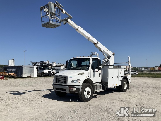 (Chester, VA) Altec T40P, Telescopic Non-Insulated Cable Placing Bucket Truck center mounted on 2019