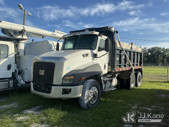 (Tampa, FL) 2013 International 660S T/A Dump Truck Not Running, Condition Unknown, Interior Defects-