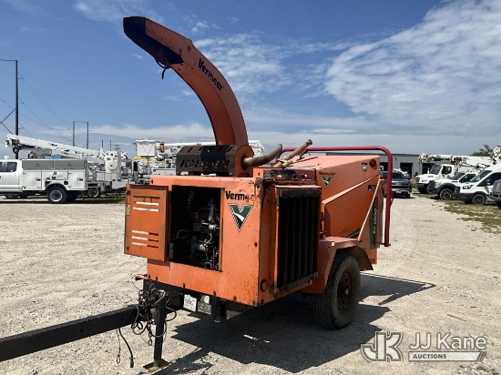 (Elizabethtown, KY) 2014 Vermeer BC1000XL Chipper (12in Drum), trailer mtd. Non-Titled, Certificate