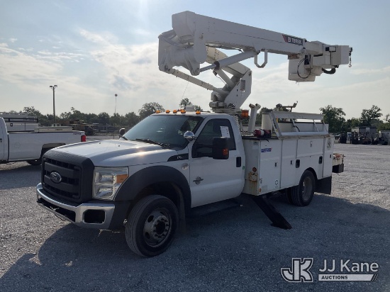 (Verona, KY) HiRanger TL37-M, Articulating & Telescopic Material Handling Bucket Truck mounted behin