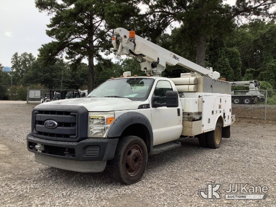 (Graysville, AL) Altec AT200A, Telescopic Non-Insulated Bucket Truck mounted behind cab on 2012 Ford