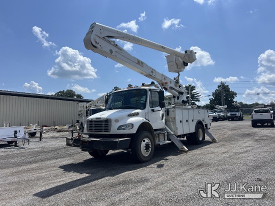 (Albertville, AL) Altec AA55, Material Handling Bucket Truck rear mounted on 2018 Freightliner M2 10