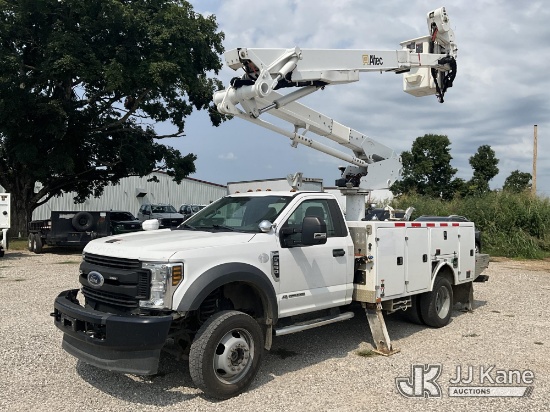 (Bowling Green, KY) Altec AT48M, Articulating & Telescopic Material Handling Bucket Truck mounted be