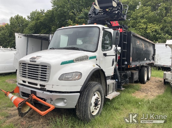 (Florence, SC) Palfinger Epsilon M13A, Grappleboom Crane mounted behind cab on 2019 Freightliner M2