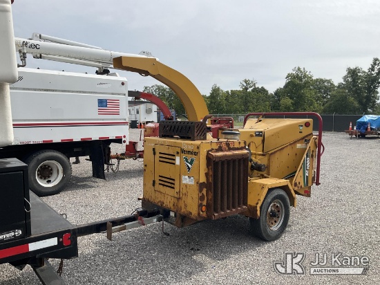 (Verona, KY) 2017 Vermeer BC1000XL Chipper (12in Drum), trailer mtd. Non-Titled) (Runs & Operates, C