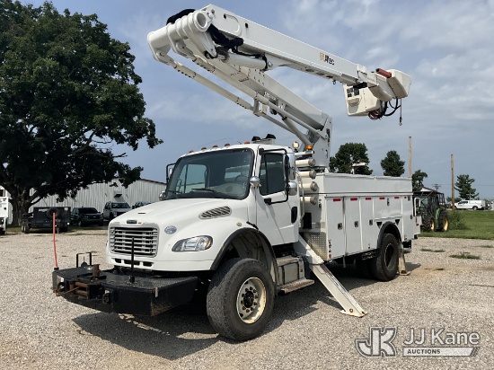(Bowling Green, KY) Altec TA55, Articulating & Telescopic Material Handling Bucket Truck center moun