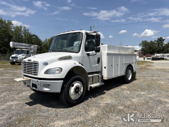 (Roxboro, NC) 2019 Freightliner M2 106 URD/Flatbed Truck Runs & Moves