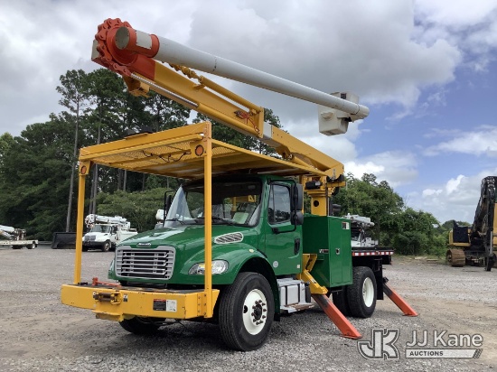 (Graysville, AL) Altec LR7-58RM, Over-Center Bucket Truck rear mounted on 2019 Freightliner M2 106 F