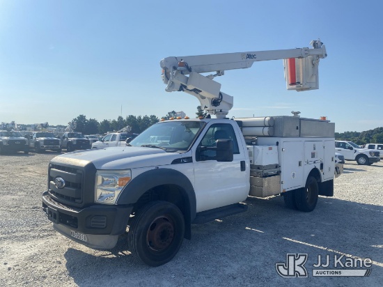 (Villa Rica, GA) Altec AT200A, Telescopic Non-Insulated Bucket Truck mounted behind cab on 2013 Ford