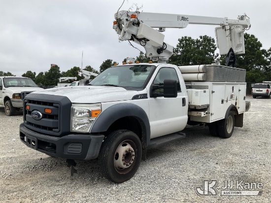 (Villa Rica, GA) Altec AT200-A, Telescopic Non-Insulated Bucket Truck mounted behind cab on 2016 For