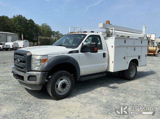 (China Grove, NC) 2014 Ford F-450 Service Truck Duke Unit) (Runs & Moves