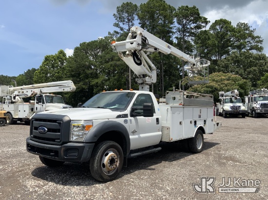 (Graysville, AL) Altec AT235-P, Articulating & Telescopic Non-Insulated Bucket Truck mounted behind