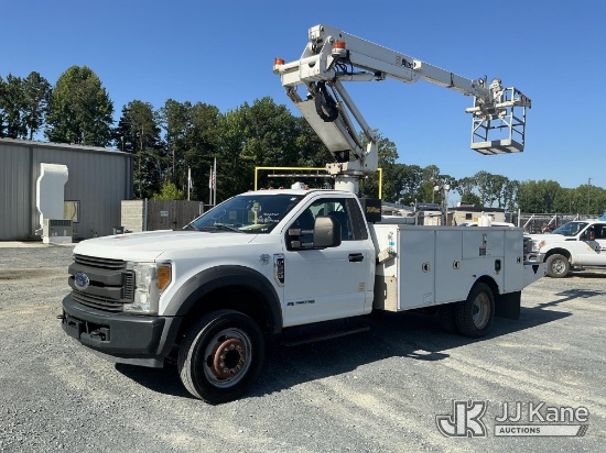 (China Grove, NC) Altec AT235-P, Articulating & Telescopic Non-Insulated Cable Placing Bucket Truck