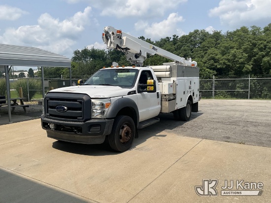 (Elizabethtown, KY) Altec AT200-A, Telescopic Non-Insulated Bucket Truck mounted behind cab on 2012