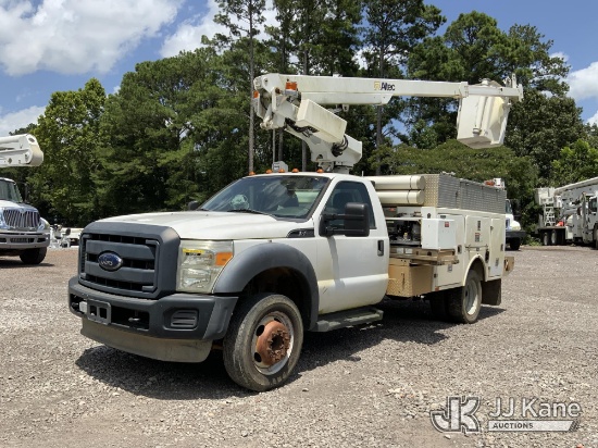 (Graysville, AL) Altec AT200A, Telescopic Non-Insulated Bucket Truck mounted behind cab on 2013 Ford